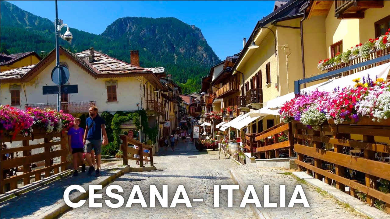 SESTRIERE & CESANA - HAI NGÔI LÀNG CỔ MIỀN NÚI NƯỚC Ý ĐẸP LUNG LINH, GIÁ NHÀ QUÁ RẺ!