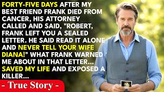 Forty-Five Days After My Best Friend Died, His Attorney Handed Me A Sealed Letter: "Robert, Your...