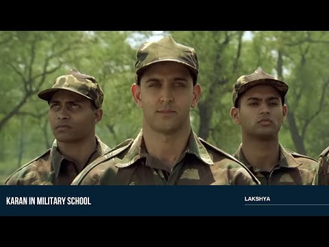 Karan In Military School | Lakshya | Hrithik Roshan | Preity Zinta | Boman Irani