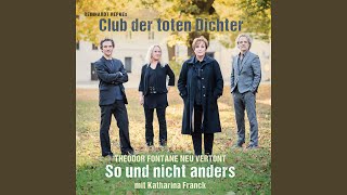 Video thumbnail of "Reinhardt Repkes Club der toten Dichter - Überlass es der Zeit"