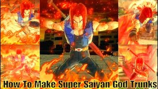 Dragon Ball Xenoverse 2 – Trunks (Super Saiyan God) 