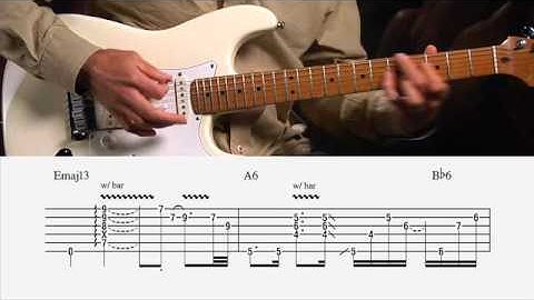 Stevie Ray Vaughan "Lenny" Guitar Lesson @ GuitarInstructor.com (excerpt)