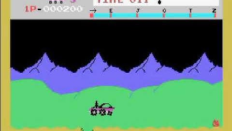 Moon Patrol - ColecoVision - Archive Gameplay 🎮