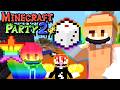 【マイクラ】すごろく×ミニゲーム!?マイクラパーティマップがカオスすぎた