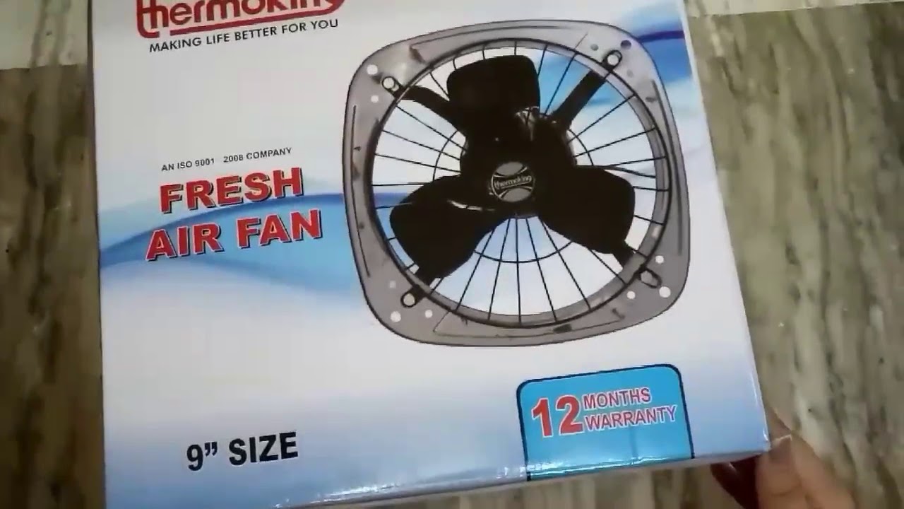 Thermo king exhaust fan Unboxing and review YouTube