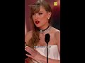 Taylor Swift's Grammy speech