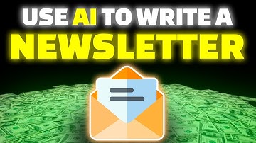 How To Use AI For Writing A Newsletter (EASY 2024)