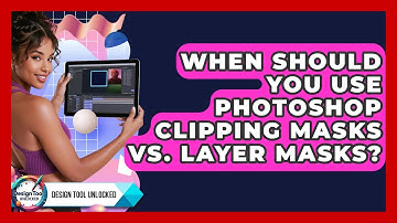 When Should You Use Photoshop Clipping Masks Vs. Layer Masks? - Design Tool Unlocked