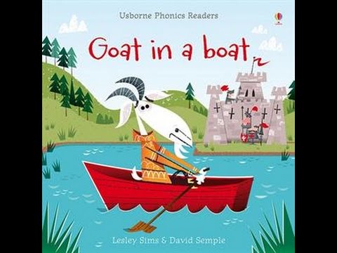 usborne books kit book 4 phonics readers goat in a boat youtube