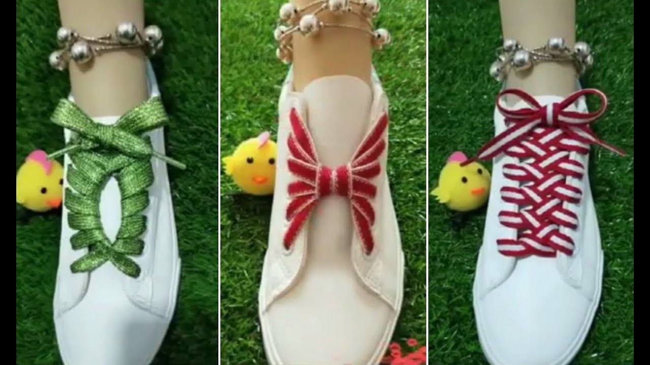 วิธีผูกเชือกรองเท้าแบบใหม่ 1 | Creative Ways To Tie Shoe Laces EP.1