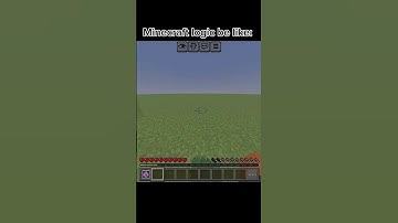 Minecraft logic be like:       #shorts  #funny #gaming #minecraft