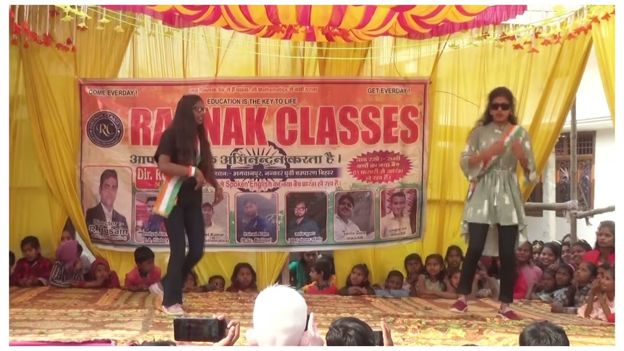 वीरों का हैं ये वतन मेरा (veero ka hai ye vatan mera) 26 January 2025 (RAUNAK ACADEMY) Aarti-Muskan 