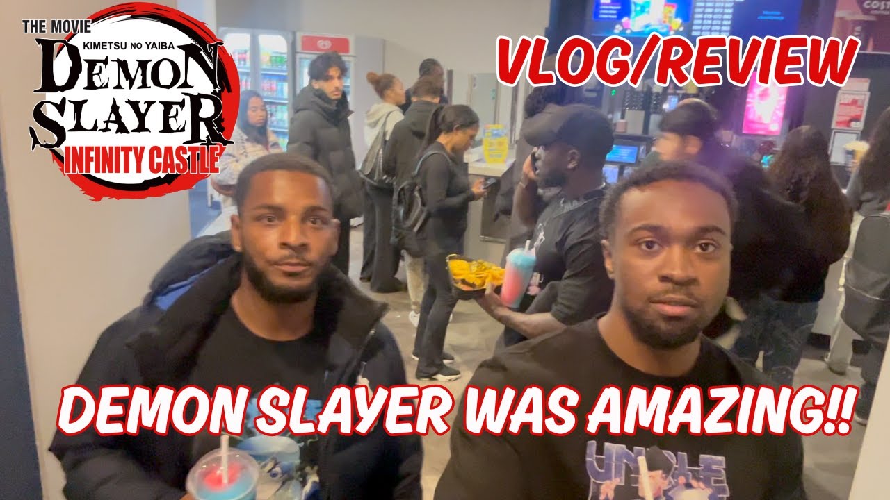 WE WENT TO WATCH DEMON SLAYER: INFINITY CASTLE!! 🔥| Vlog + Review/First Thoughts