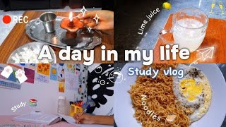 Study vlog📚🍂||A day in my life🌻🍳✨️||Sunrise to Midnight🌈💜||7AM-8 PM VLOG🇱🇰🍄🍃 Eng sub