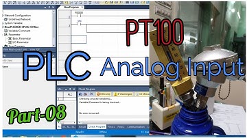 PLC Analog Input Module Explained || PT 100 Working Principles. @eclickbd2079