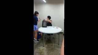 Sungmin at Wiki cafe 140922