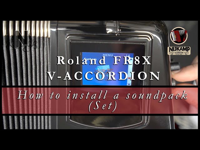 Roland FR8X // How To Import A Premium Soundpack! (Set) - YouTube