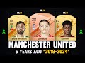 THIS IS HOW MANCHESTER UNITED LOOKED 5 YEARS AGO VS NOW! 🤯😱 | FT. Garnacho, Rashford, Fernandes...