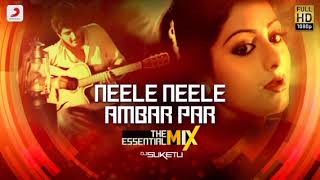 Neele Neele Ambar Par  Kalaakaar  Kunal Goswami U0026 Sridevi  Kishore Kumar Hd 