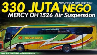 Dijual : Mercedes Benz OH 1526 Air Suspension Harga 330 Juta Nego - Body Jetbus 2 Setra Single Glass