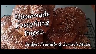 Homemade Everything Bagels |  Budget Friendly & Scratch Made screenshot 1