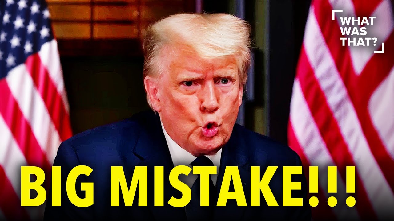 Trump Makes MAJOR BLUNDER in Campaign STRATEGY