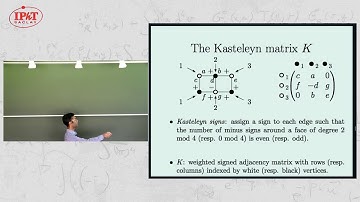 Sanjay Ramassamy (ENS 2019) Dimers and circle patterns
