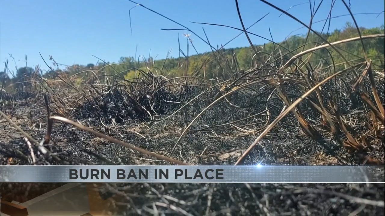 Burn bans in place during dry conditions - YouTube