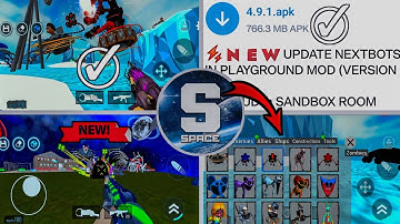 NEXTBOTS IN PLAYGROUND MOOD NEW UPDATE VERSION 4.9.1) #roblox #roblox #garrysmodsandbox #cameraman