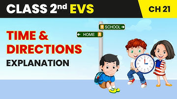 Time and Directions - Explanation | Class 2 Environmental Studies Chapter 21 | CBSE 2025-26