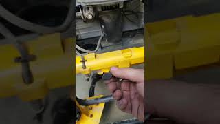 Fault finding a dewalt table saw that won't start up