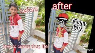 How to create thug life by Akhil Tubes screenshot 5