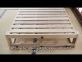 折りたたみベッド　アップダウンキャスター採用　桐建材「桐らくね」　介護　和室