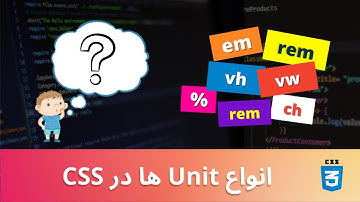 از کدام واحد اندازه گیری در CSS استفاده کنیم؟ - CSS Size Units