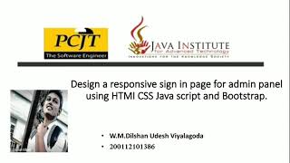 Web Project Tusk 39 | 1 St Year | Semester 01 | Java Institute | eShop Application.