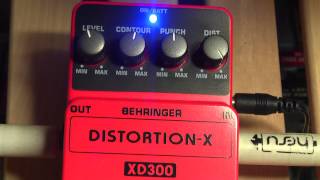 Behringer Distortion-X XD300 test review Rockday