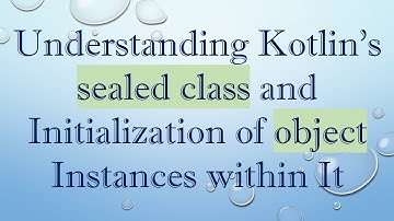 Understanding Kotlin