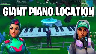 Visit An Oversize Piano - Play The Sheet Music At An Oversize Piano