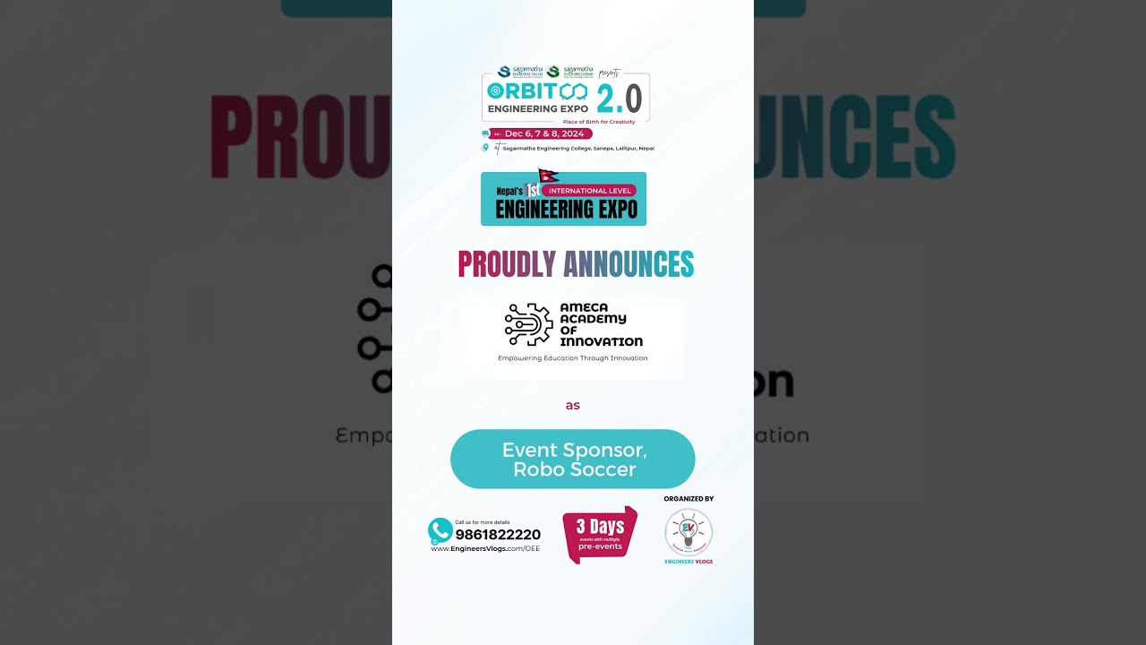 OEE2- Robo Soccer, Event Sponsor