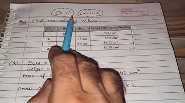 Q 3, Ex 11.2 - Perimeter and Area - Chapter 11 - maths class 7th - NCERT