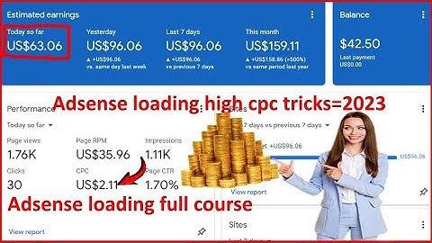 How to Adsense Loading High Cpc || High Cpc keywords || Course Free|| adsense loading kaise kare.