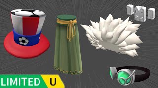 4 nuevos UGC Limited Gratis en Roblox y algunos que ya se pueden conseguir 😸🤙