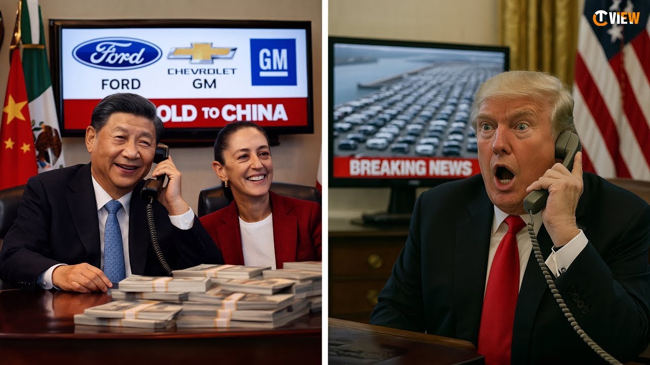 ÁC MỘNG CỦA TRUMP: Mexico mở cửa biên giới cho ô tô Trung Quốc - Ngành Ô Tô Mỹ có nguy cơ sụp đổ.