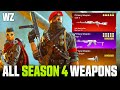 WARZONE: These Are ALL The NEW WEAPONS In Season 4... (Vanguard Warzone Season 4 Update New Guns)