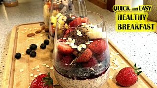 HEALTHY OVERNIGHT OATS BREAKFAST