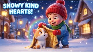 Snowflake World ❄️ | Christmas Kids Rhyme | Winter Song for Children | PlayBee screenshot 5