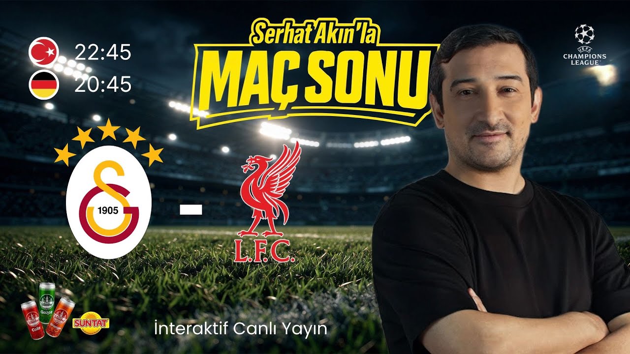 GALATASARAY 1-0 LİVERPOOL | Maç Sonu Canlı | Şampiyonlar Ligi Son 16