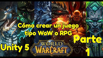 Como crear un juego RPG o tipo Warcraft [Parte 1] [Creando a el personaje] [Unity 3D]