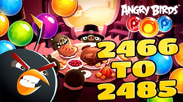 Angry Birds Stella Pop Levels {2466 To 2485} Non PowerUp Walkthrough For Android & iOS