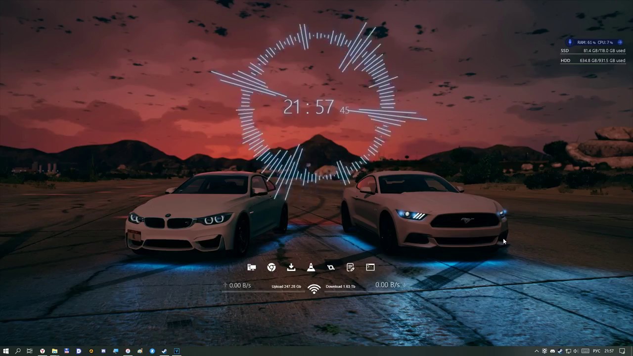 Wallpaper Engine Живой рабочий стол. Live desktop - YouTube